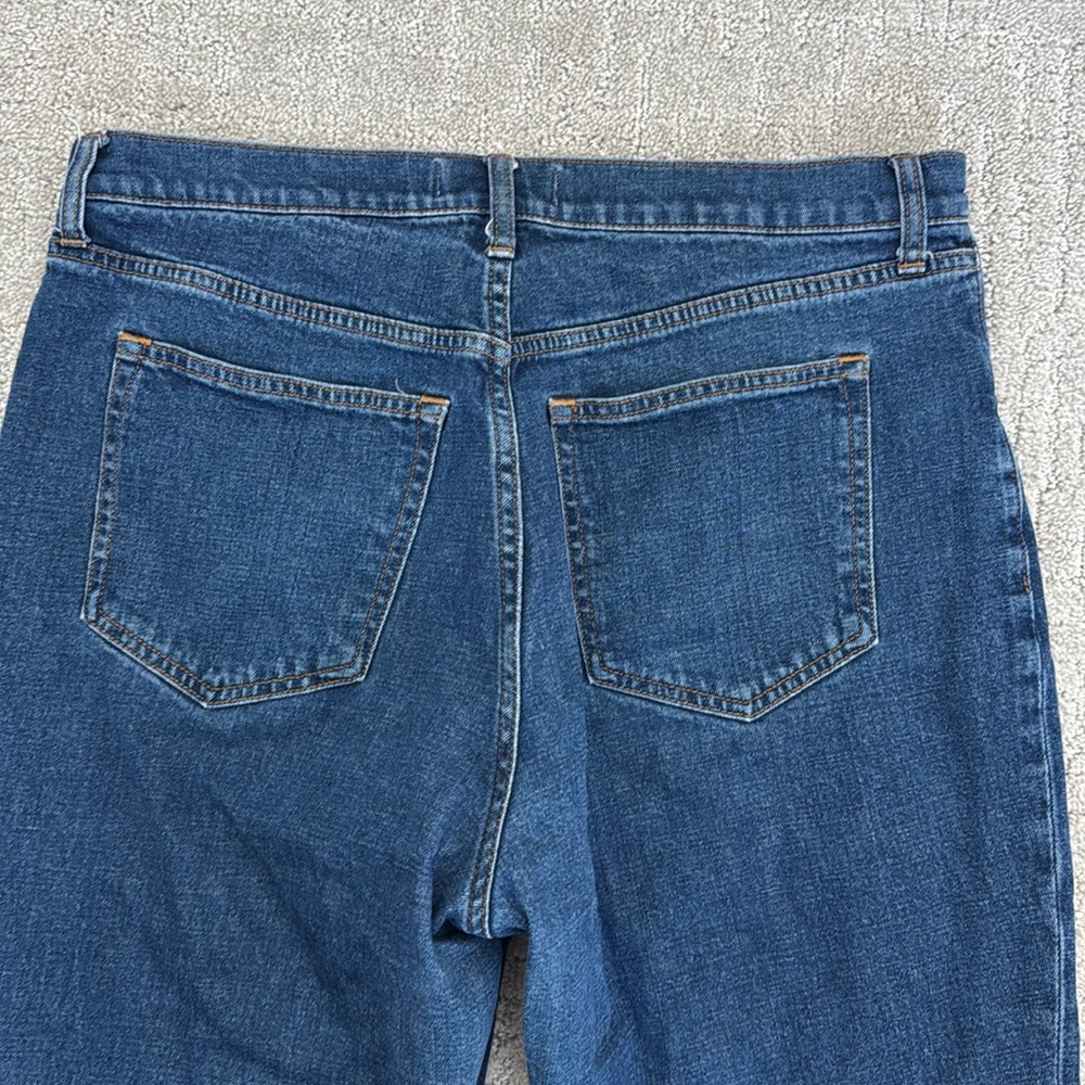 Abercrombie & Fitch “Ankle Straight Ultra High Rise” jeans denim medium wash - Picture 7 of 7